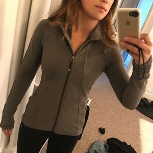 XS Athleta zip up fitted jacket